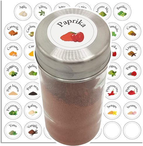Adesivi spezie cucina - adesivi,