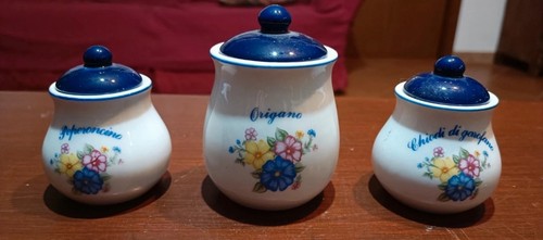Set vasetti porta spezie - vasetti,