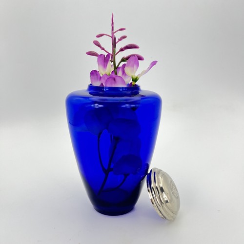 Vaso porta fiori - in, blu