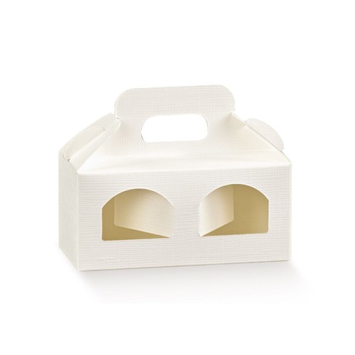 Seta bianco 11x5x5cm - seta,