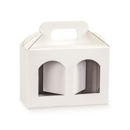 10x seta bianco 17x8x12cm - 10x,